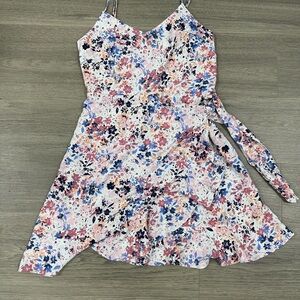 Altar'd State Floral Spaghetti Strap Dress